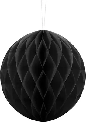 Immagine prodotto di Pallone a nido d'ape 20 cm nero
