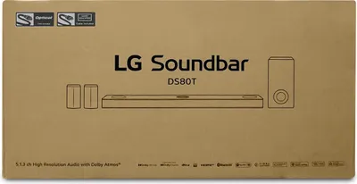 Produktbild von LG DS80TR 5.1.3 Dolby Atmos Soundbar (580W) mit kabellosem Subwoofer