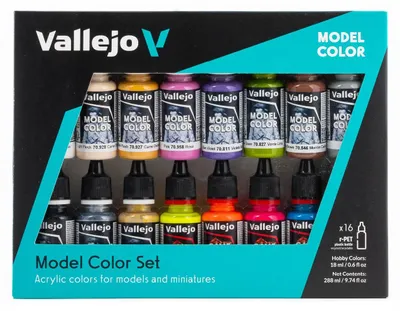 Immagine prodotto di Vallejo Set Colori Modello Wargame Special 16 Flaconi