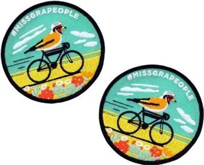 Zdjęcie produktu dla Patch #missgrapepeople - Miss Grape Aufnäher #missgrapepeople - Miss Grape
