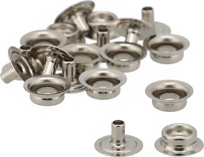 Produktbild von 10x Druckknopf für Stoffe Planen Verdeck Bimini Zelte Persenning Boot