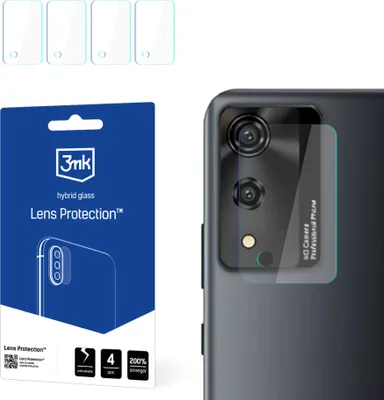 Produktbild von 3mk Hybridglas Lens Protection für Cubot A10 Kamera Objektiv Kameralinse 0,16mm 6H (4 Stück)