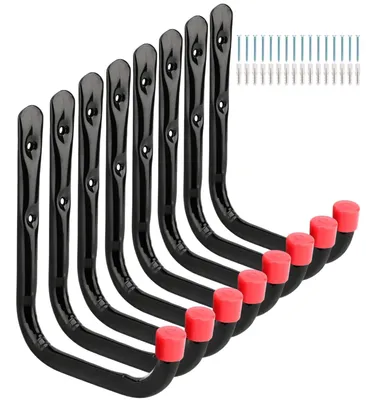 Image de Set de crochets muraux Heavy Duty de 8 pièces