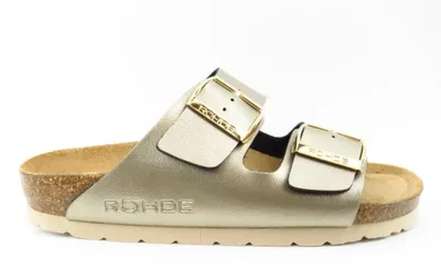 Produktbild von Rohde Softino Perlato messing Pantolette Metallic : 38