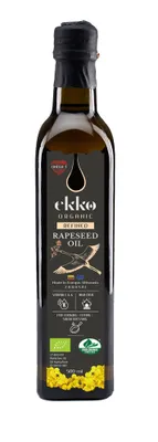 Zdjęcie produktu dla Olej Rzepakowy Do Gotowania I Smażenia Tłoczony Na Zimno Omega-31 L - Ekko