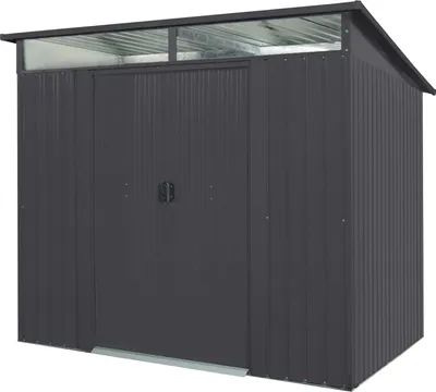 Produktbild von Pergart Gerätehaus "Lübeck 86" anthrazit 4,05 m²