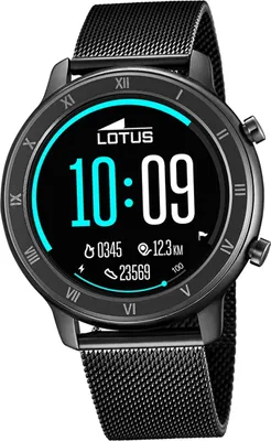 Zdjęcie produktu dla Zegarek męski Lotus ze stali nierdzewnej czarny sportowy smartwatch D2UL50039/1