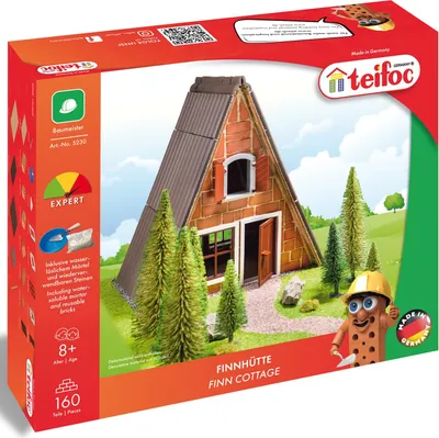 Zdjęcie produktu dla Zestaw budowlany Teifoc do kamienia Finnhütte 5230