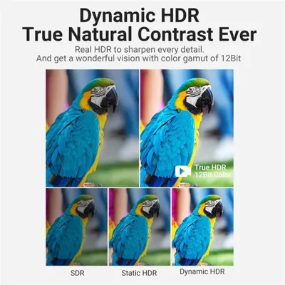 Image de Câble d'extension Vention HDMI 2.1 8K 2 m noir
