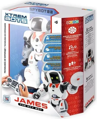 Image de XTREM BOTS RC James le robot espion XT3803084 30846