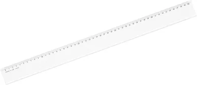 Produktbild von Aristo Lineal 50 cm mm-Teilung, glasklares Plexiglas
