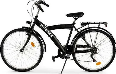 Obrázek produktu pro Nilox Bici Muscolare, Městské kolo, Dospělí, Unisex, Napřímený, Ocel, Černá