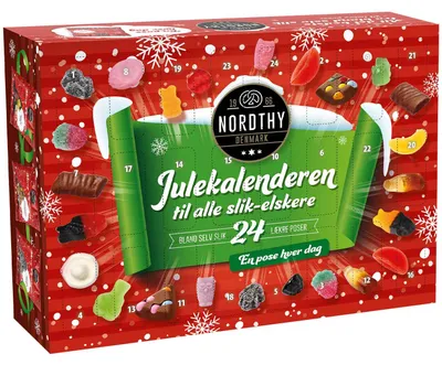 Produktbild von Nordthy Best of Fruchtgummi Adventskalender