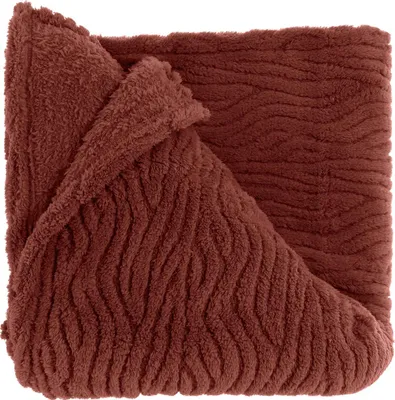 Produktbild von Unique Living - Plaid Clio 150x200cm - Marsala