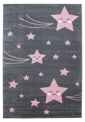 Immagine prodotto di Carpetsale24 Tappeto per Cameretta Bambina Design alla Moda Rettangolare o Rotondo Morbido e Confortevole, Dimensioni: 80x150 cm