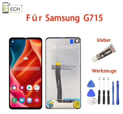 Produktbild von Für Samsung Galaxy Xcover Pro G715 LCD Display Touchscreen Bildschirm Werkzeuge