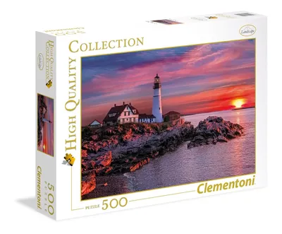 Produktbild von CLEMENTONI Puzzle Portland Light 500 Teile