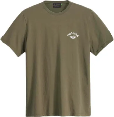 Produktbild von Dockers Logo Stencil Kurzarm-t-shirt Grün L Mann Grün L