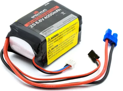 Produktbild von Spektrum 4000mAh 2S 6,6V Li-Fe Empfängerakku