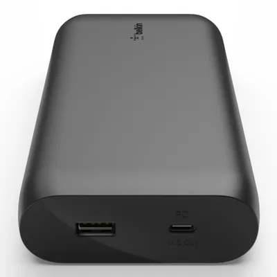 Produktbild von Belkin Power Bank 30W 20.000mAh Power Delivery, schw. BPB002btBK