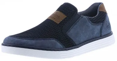 Image de Rieker Herren Slip-on Sneaker bleu