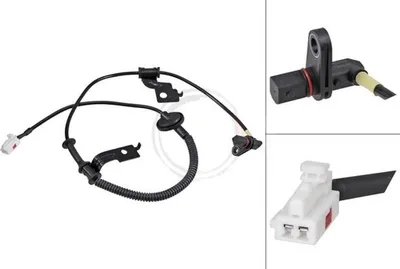 Produktbild von A.B.S. ABS Sensor Raddrehzahl Hinten Links für KIA PICANTO (TA) 31624