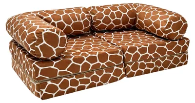 Produktbild von Modulares Kindersofa im Giraffenmuster – Spielsofa fürs Kinderzimmer
