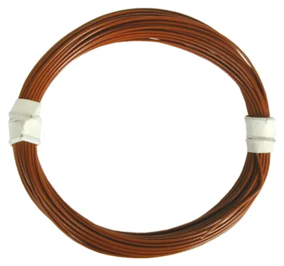 Produktbild von Viessmann 6892 - Extradünner Spezialdraht 0,03 mm², braun, 5 m - Neu