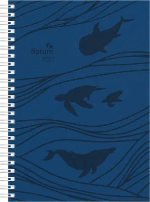 Produktbild von Wochenplaner Nature Line Ocean Ringbuch 2027