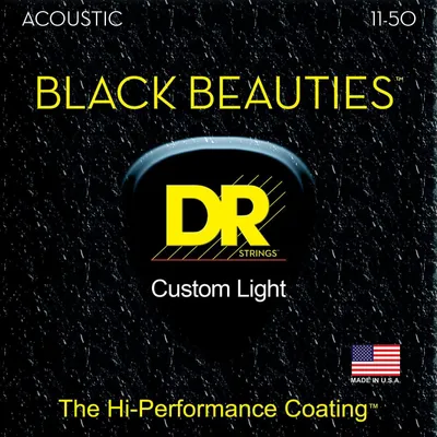 Image de DR Strings BKA-11 Cordes de guitare acoustique