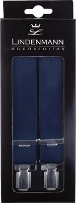 Produktbild von Lindenmann Hosenträger dunkelblau 110 cm