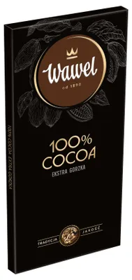 Obrázek produktu pro Wawel Czekolada gorzka 100% kakao 80 g