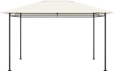 Produktbild von vidaXL Pavillon 384x281x270 cm Creme 180 g/m²