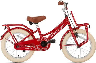 Produktbild von SuperSuper Cooper Kinderfahrrad - 16 Zoll - Rot