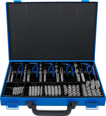 Immagine prodotto di BGS Kit di riparazione della filettatura M6 - M14 130 pezzi - 1951