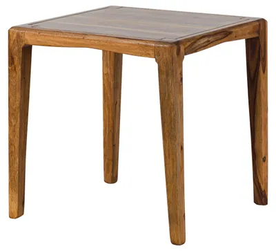 Immagine prodotto di MASSIVMOEBEL24 | ANCONA #111 Tavolino d'appoggio in legno di sheesham - laccato / marrone 50x50x50