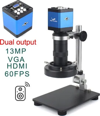 Productafbeelding van Digitale 4K-microscoopcamera met 60 frames per seconde en een dubbele uitgangsfunctie