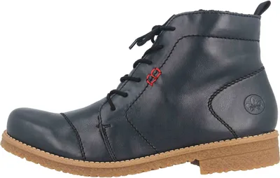 Image de Bottines à lacets Rieker pour femmes, bleu