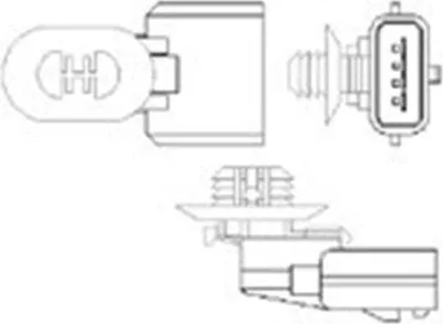 Zdjęcie produktu dla Sonda Lambda Renault 1,6/2,0
