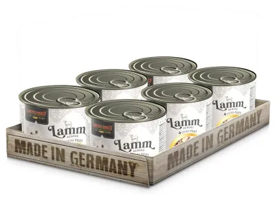 Produktbild von LEONARDO Lamm + extra Filet, 6x200 g - Katzenfutter Nassfutter Katze
