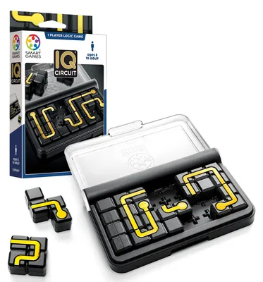 Productafbeelding van SmartGames IQ Circuit, puzzel in doos, geschikt voor kinderen vanaf 8 jaar