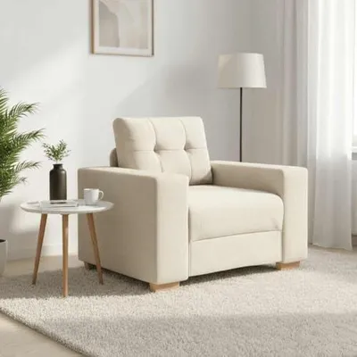 Produktbild von Sofasessel aus Leinen, 60 cm