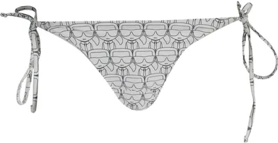 Image de Maillot de bain pour femme KARL LAGERFELD KL22WBT13 Couleur : blanc, Taille : XS
