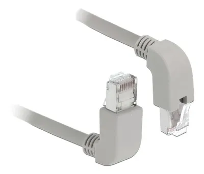Produktbild von DeLOCK 85852, 0,5 m, Cat5e, SF/UTP (S-FTP), RJ-45, RJ-45, Grau