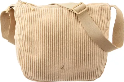Produktbild von Prato SC09 zeitlose Umhängetasche aus Breitcord light beige