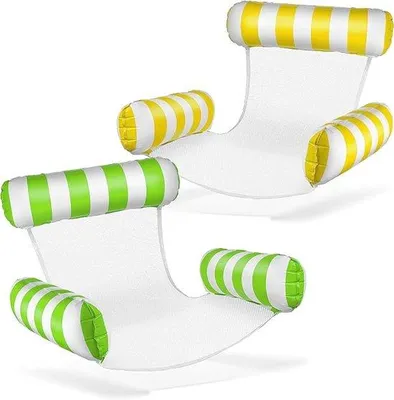 Produktbild von Luftmatratze, Schwimmbad, aufblasbare Sitzbank, Wasserliege mit Rückenlehne und Armlehnen, Schwimmstuhl, Schwimmbadliege, Sonnenliege, Wasserrelaxliege