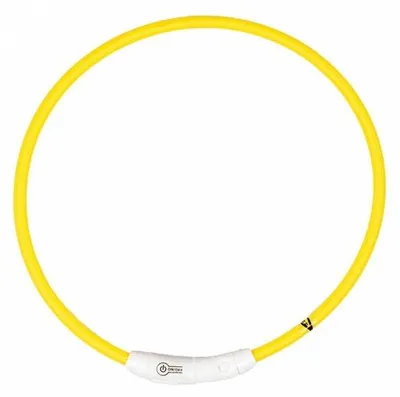Productafbeelding van Duvo+ Flash light halsband 45 cm Geel