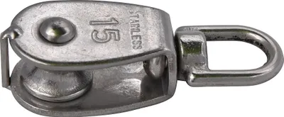 Produktbild von Umlenkrolle Blockseilrolle Seilzug Flaschenzug Edelstahl V4A 150kg