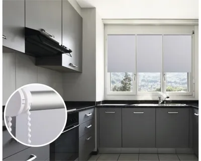 Obrázok produktu pre Zatemňovacia roleta Thermo svetlosivá 73x150 cm