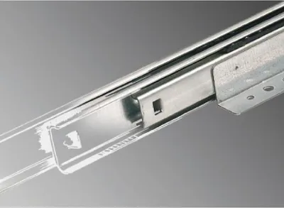 Produktbild von Pöttker Tischauszug Classic 1191mm - Ausziehtischführung für Kulissentische, 60kg Tragkraft, Stahl verzinkt